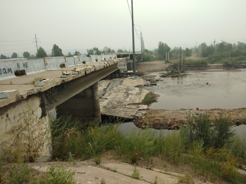 Работы по восстановлению Каштакского моста в Чите начнутся в конце марта